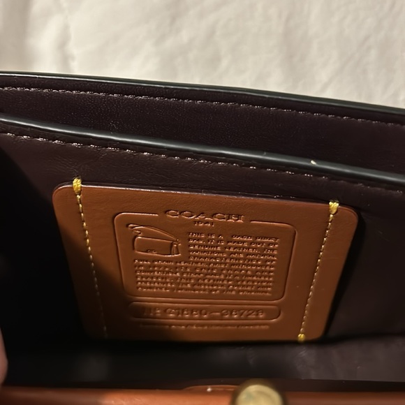 Coach nappa leather studded dinky with free wallet with purchase - Picture 13 of 16